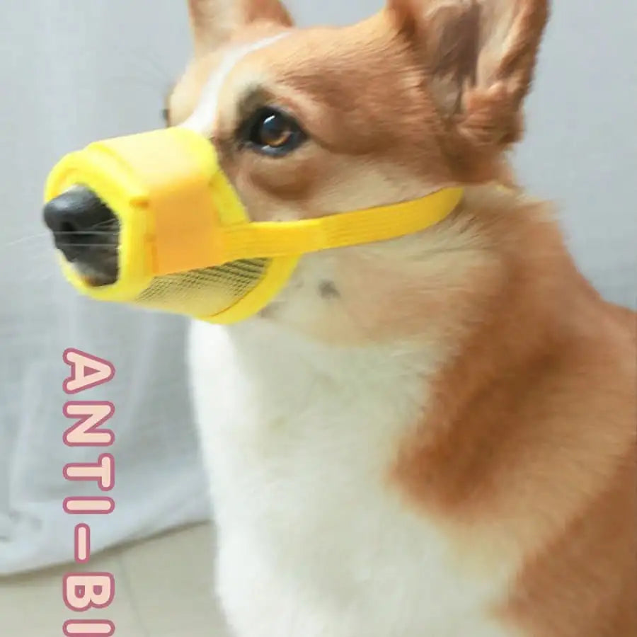 PawFolio Adjustable Breathable Anti Bite Dog Muzzle PawFolio