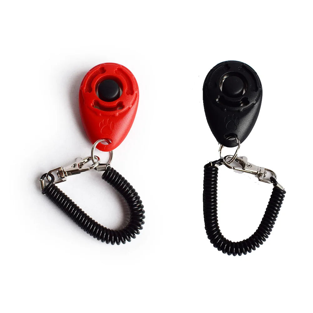 PawFolio Dog Training Clicker Set with Wrist Strap PawFolio