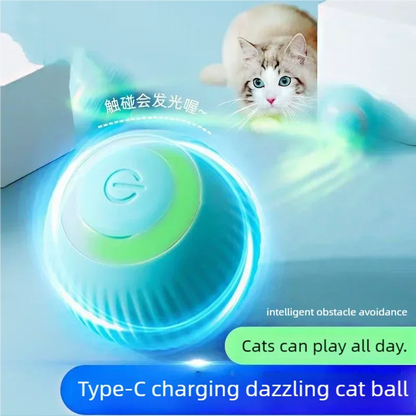 PawFolio Automatic Rolling Interactive Cat Toy Ball