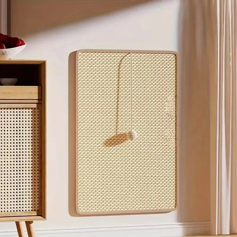 PawFolio Standing Sisal Cat Scratcher with Interactive Hanging Ball PawFolio