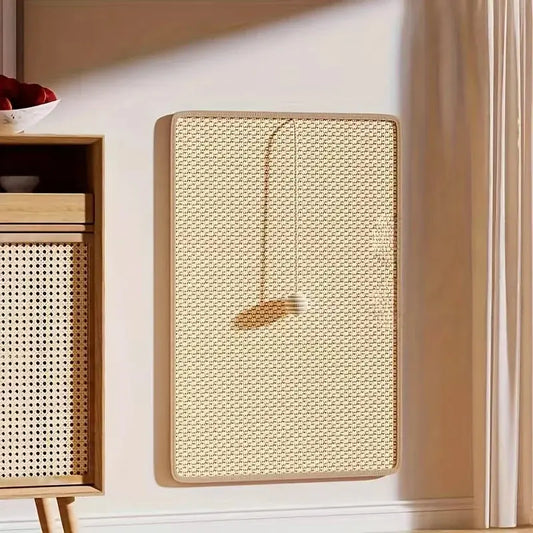PawFolio Standing Sisal Cat Scratcher with Interactive Hanging Ball PawFolio