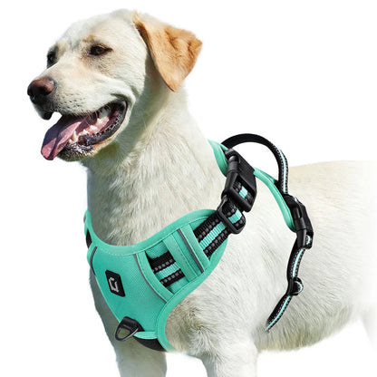 PawFolio No Pull Adjustable Dog Harness with Control Handle PawFolio