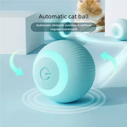 PawFolio Automatic Rolling Interactive Cat Toy Ball PawFolio
