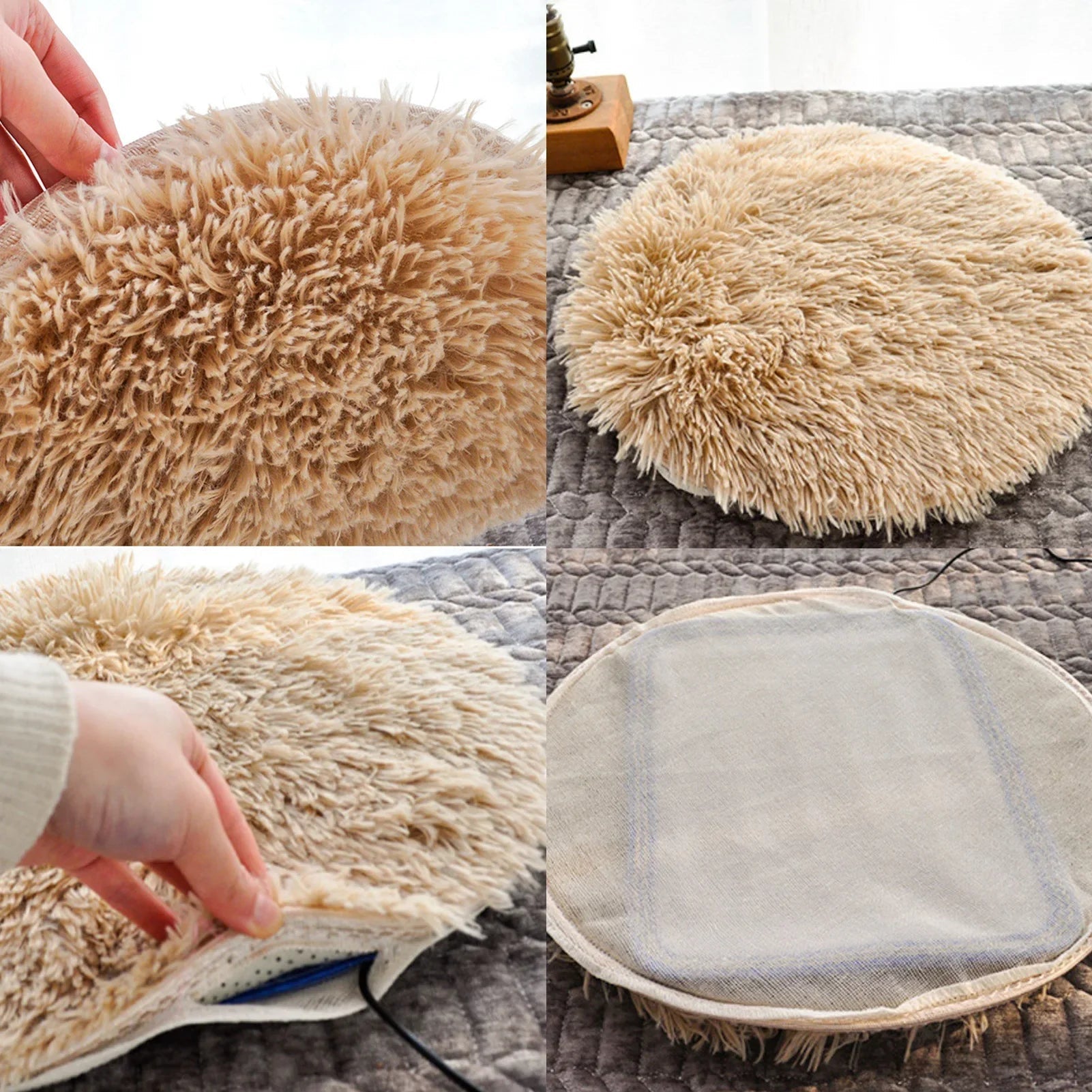 PawFolio Heated USB Pet Bed Mat for Cats and Dogs PawFolio