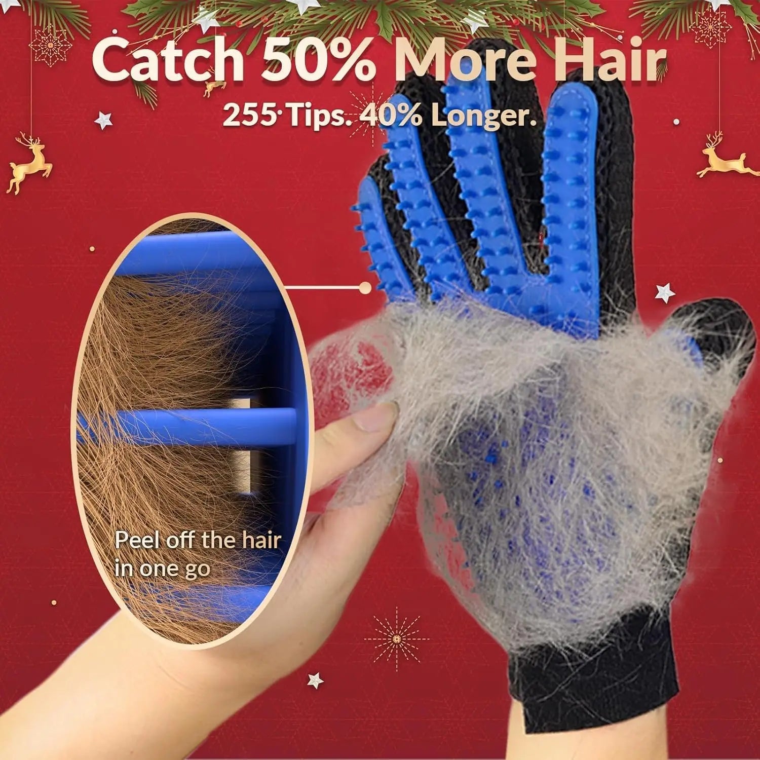 PawFolio Pet Grooming Deshedding Gloves for Dogs Cats and Horses PawFolio