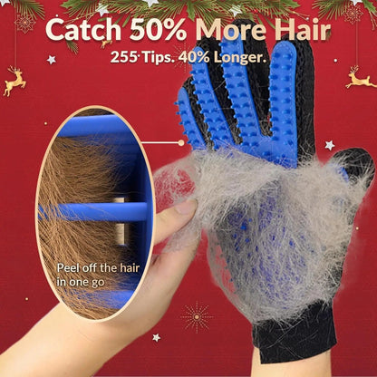 PawFolio Pet Grooming Deshedding Gloves for Dogs Cats and Horses PawFolio