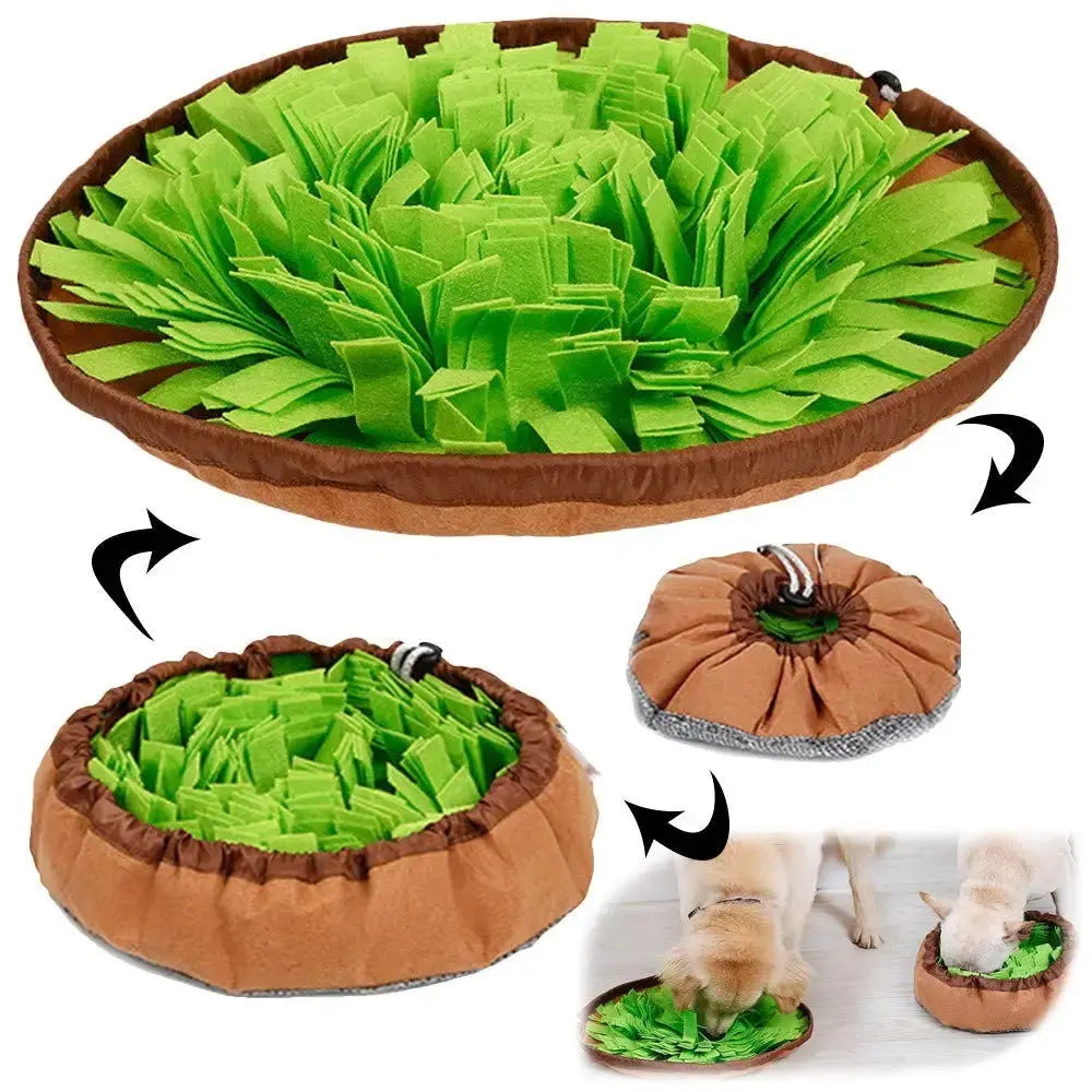 PawFolio Snuffle Mat Interactive Foraging Feeding Mat for Pets PawFolio