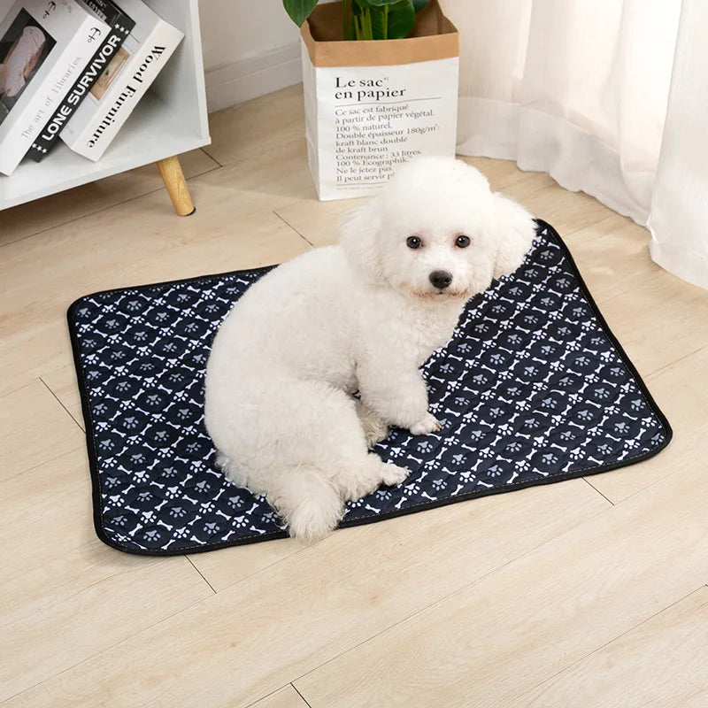 PawFolio Reusable Waterproof Dog Training and Pee Pad Mat