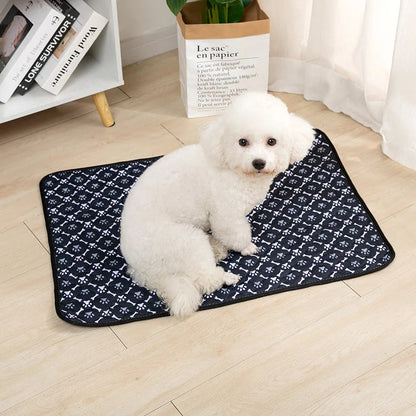 PawFolio Reusable Waterproof Dog Training and Pee Pad Mat