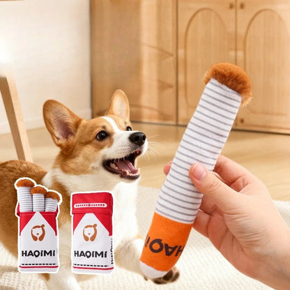 PawFolio Interactive Plush Squeaky Chew Toy for Dogs PawFolio