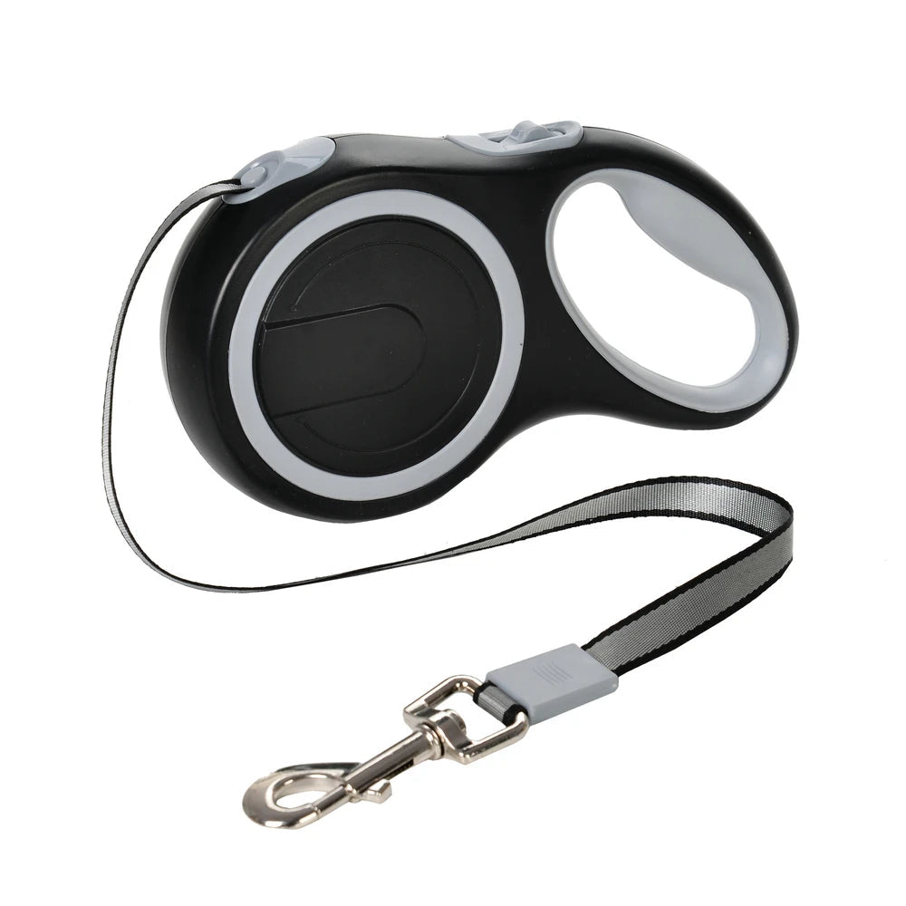 PawFolio Retractable Nylon Dog Leash for Large Dogs