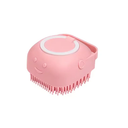 PawFolio Pet Bath Massage Brush for Dogs and Cats PawFolio