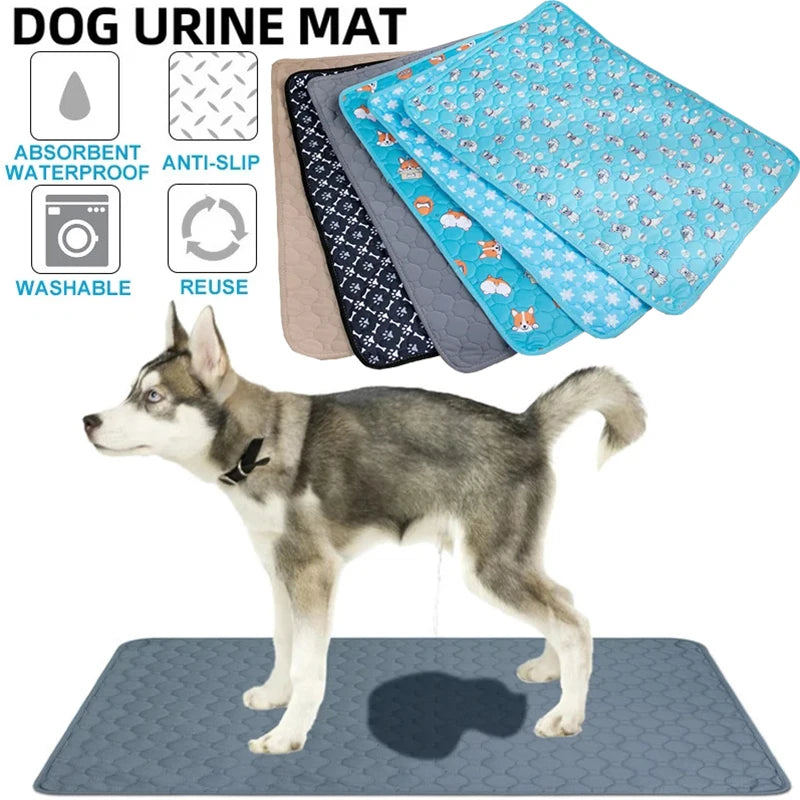 PawFolio Reusable Waterproof Dog Training and Pee Pad Mat