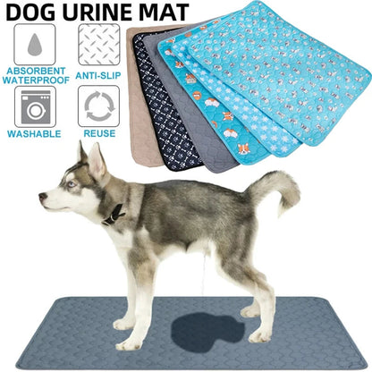 PawFolio Reusable Waterproof Dog Training and Pee Pad Mat