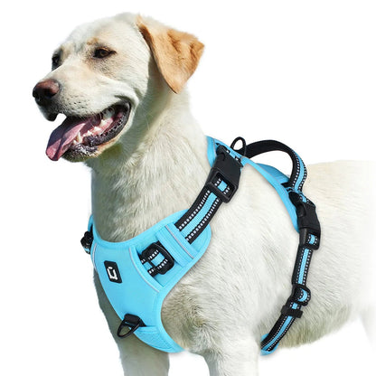PawFolio No Pull Adjustable Dog Harness with Control Handle PawFolio