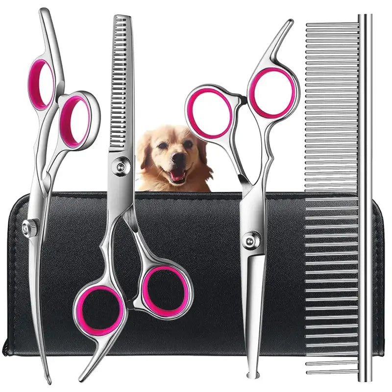 PawFolio Pet Grooming Safety Scissors Set PawFolio