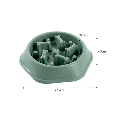 PawFolio Slow Feeding Anti Choking Bowl for Dogs