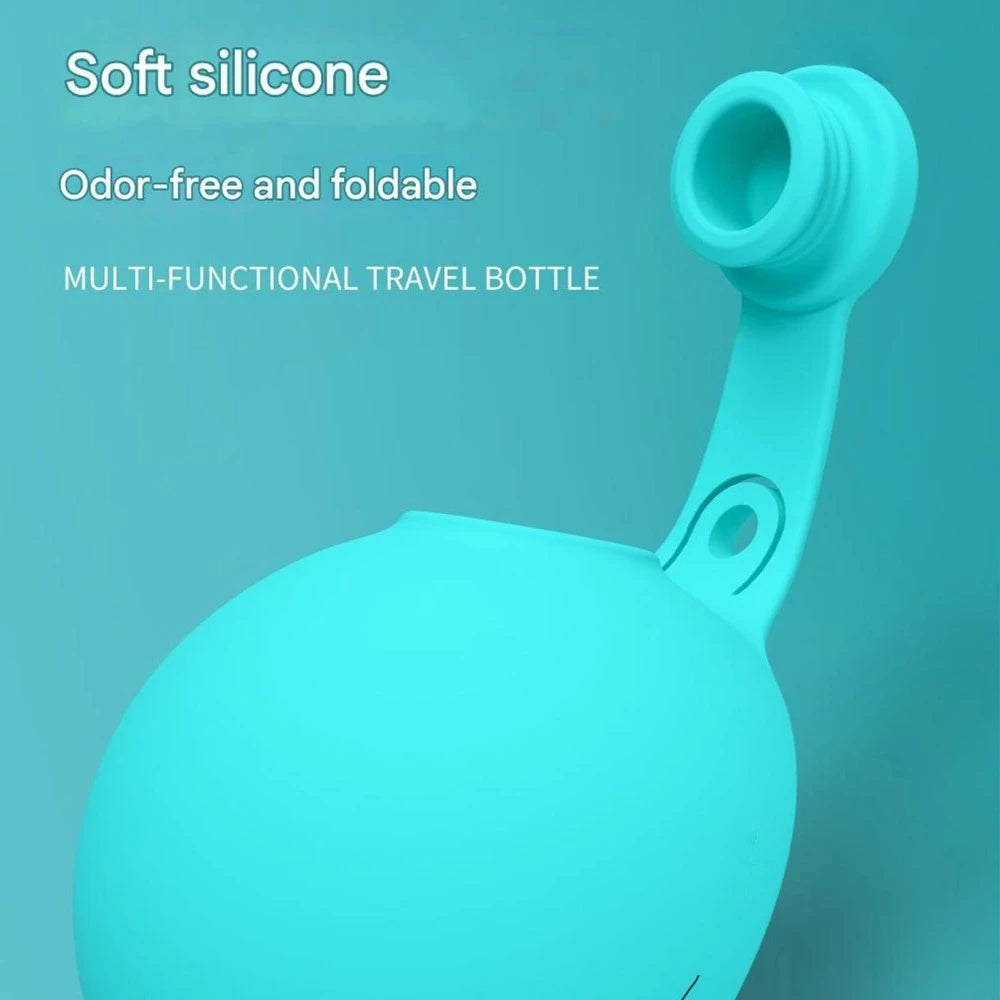 PawFolio Portable Dog Water Bottle with Silicone Bowl PawFolio