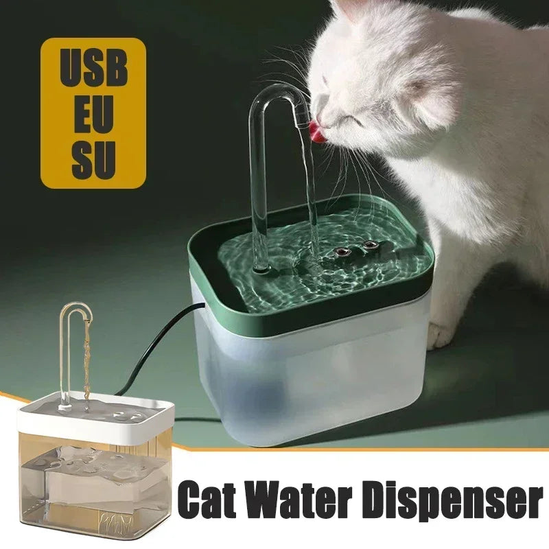 PawFolio Ultra Quiet Smart Cat Water Fountain 1.5L PawFolio