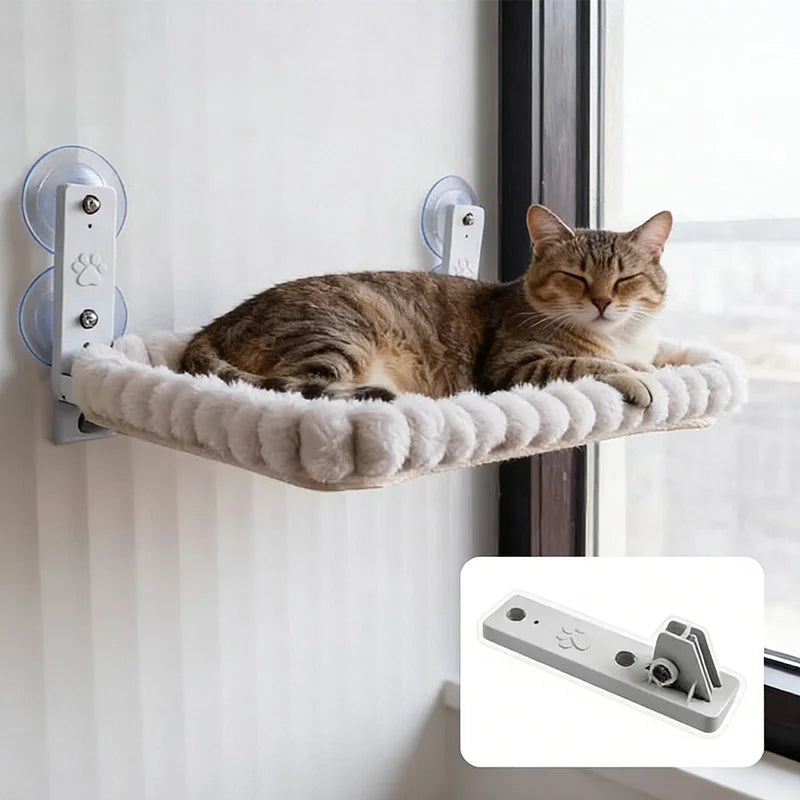 PawFolio Cat Window Hammock with Strong Suction Support PawFolio