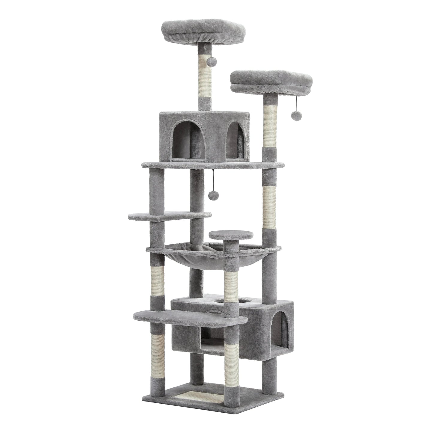 PawFolio Multi Level Cat Tree Tower for Indoor Cats PawFolio
