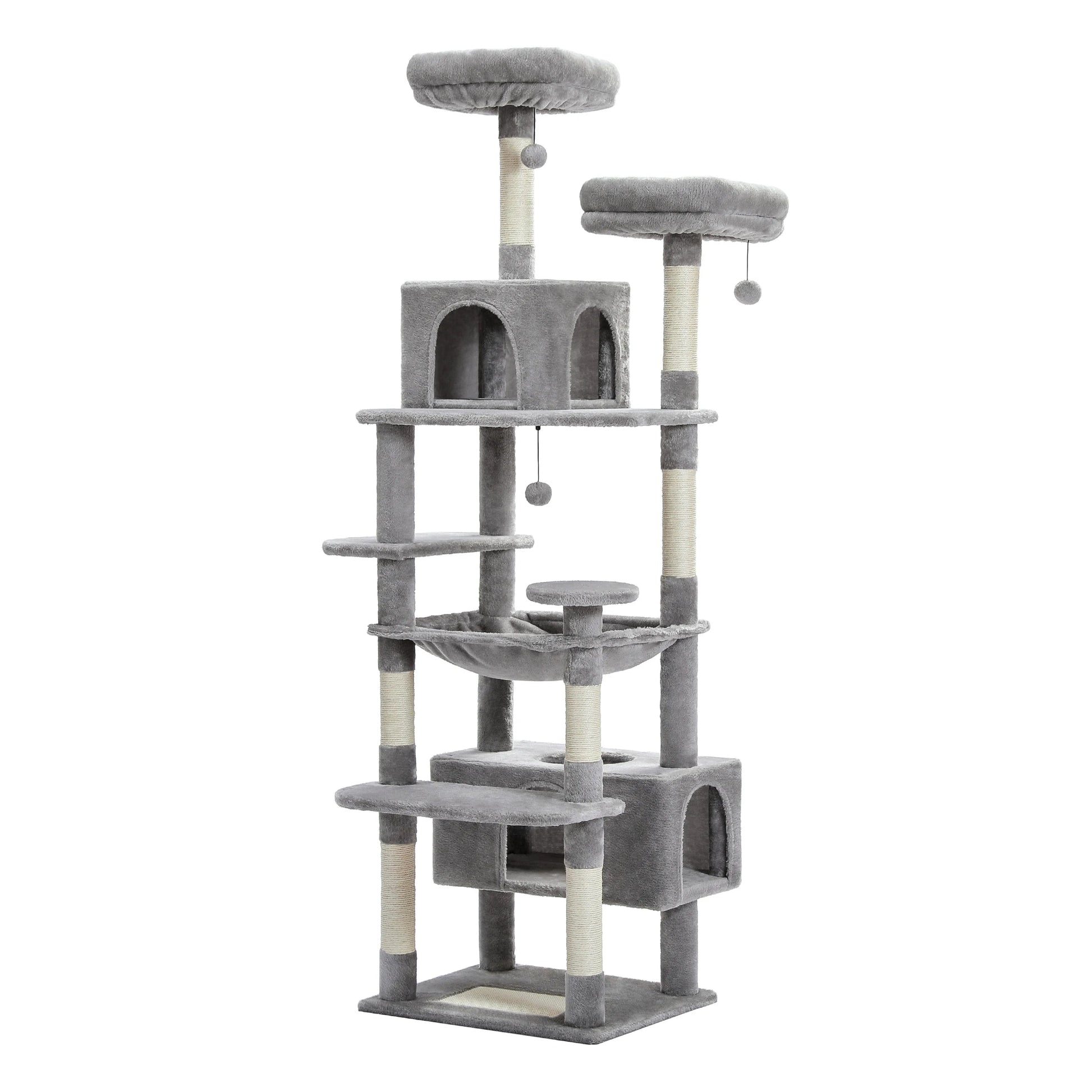 PawFolio Multi Level Cat Tree Tower for Indoor Cats PawFolio