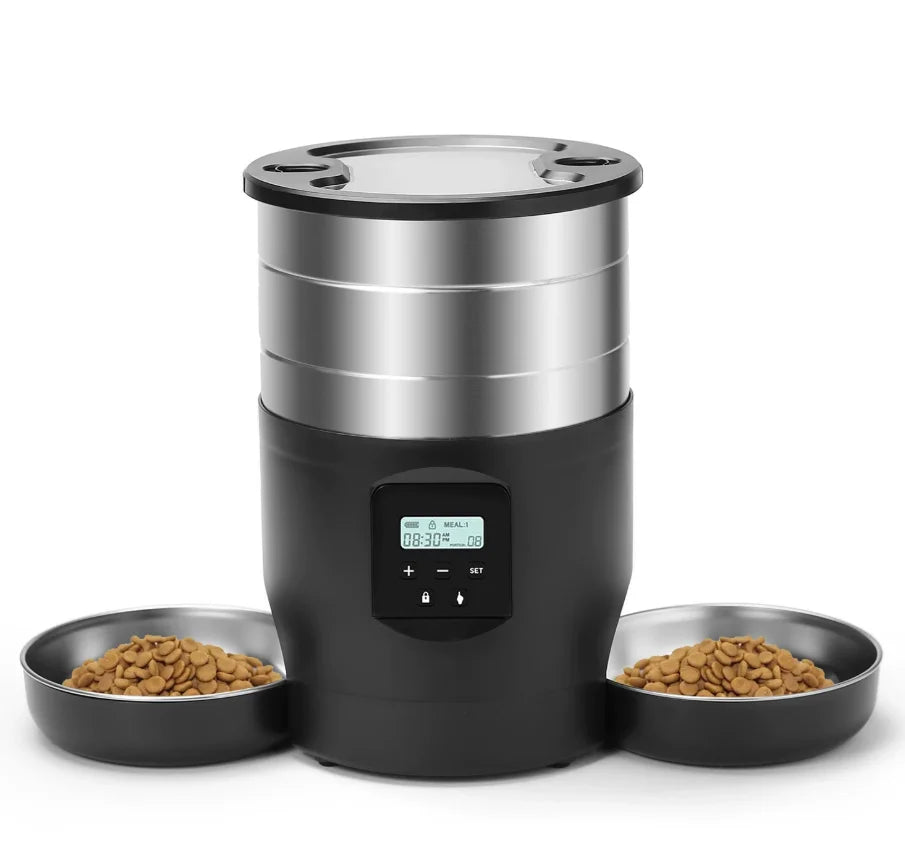 PawFolio Smart Automatic Pet Feeder 4.5L for Cats and Dogs