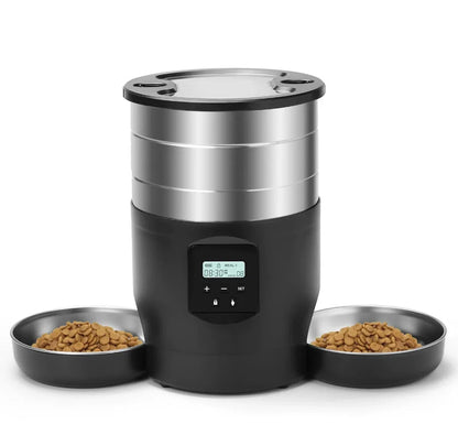 PawFolio Smart Automatic Pet Feeder 4.5L for Cats and Dogs