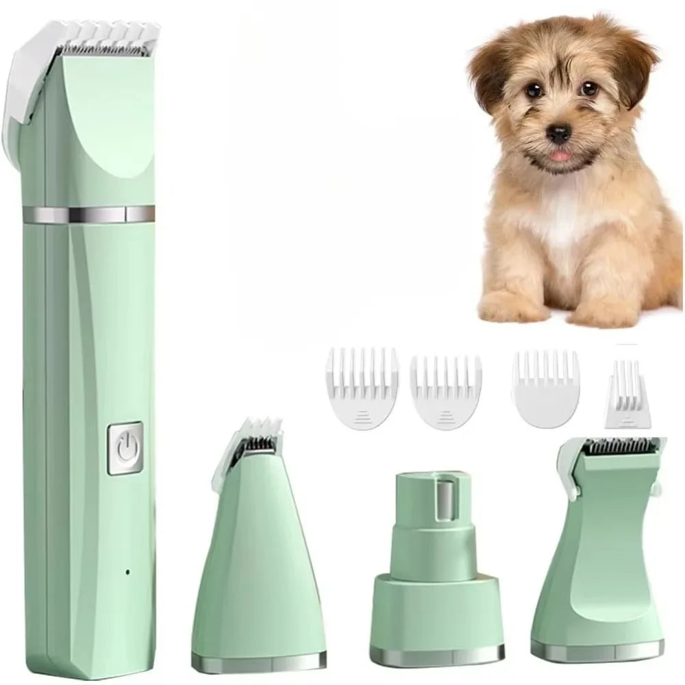 PawFolio Cordless Pet Grooming Hair Clipper Set PawFolio