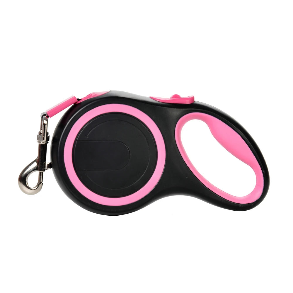PawFolio Retractable Nylon Dog Leash for Large Dogs