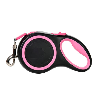 PawFolio Retractable Nylon Dog Leash for Large Dogs