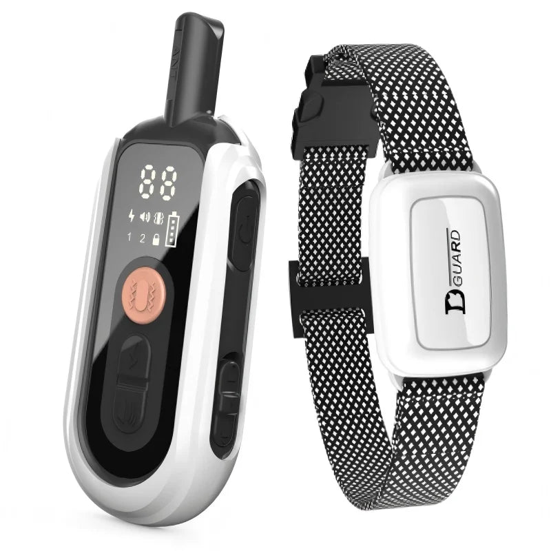 PawFolio Remote Control Dog Training Collar with Anti Bark Function PawFolio
