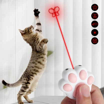 PawFolio Rechargeable Interactive Laser Toy for Cats and Dogs PawFolio