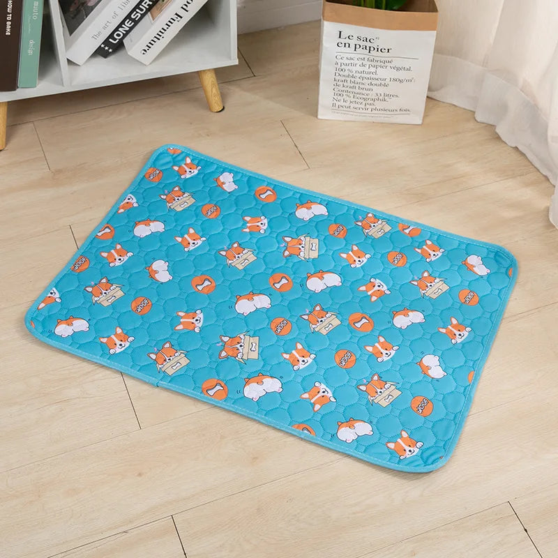 PawFolio Reusable Waterproof Dog Training and Pee Pad Mat