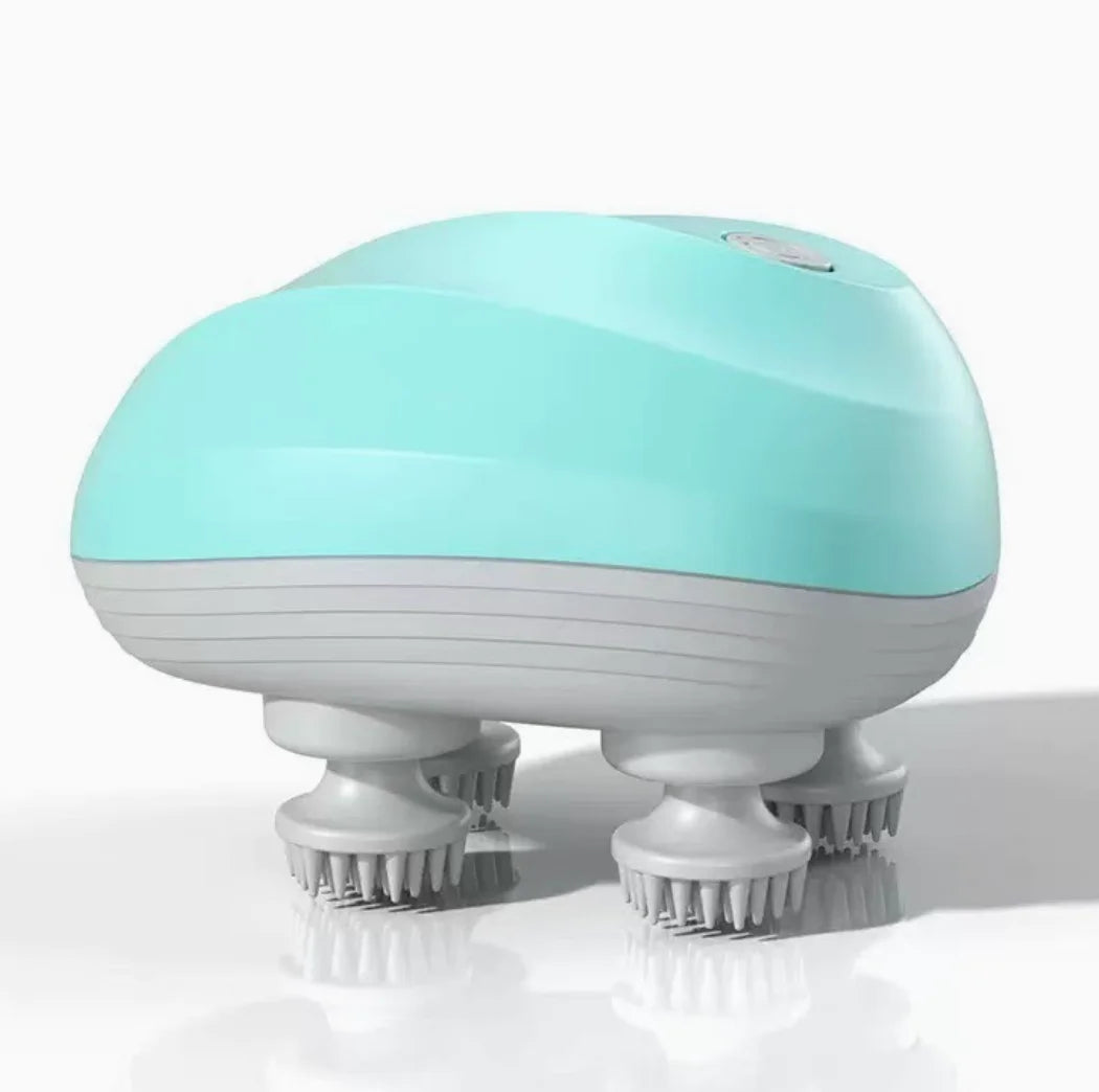 PawFolio  Electric Cat Head Massager Smart Pet Massager Waterproof PawFolio