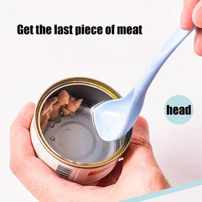PawFolio 2 in 1 Pet Food Can Lid and Feeding Spoon Set