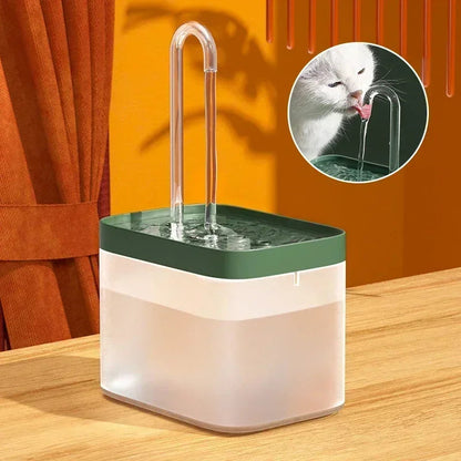 PawFolio Ultra Quiet Smart Cat Water Fountain 1.5L PawFolio