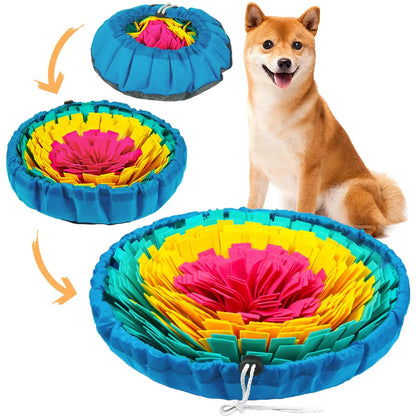 PawFolio Snuffle Mat Interactive Foraging Feeding Mat for Pets PawFolio