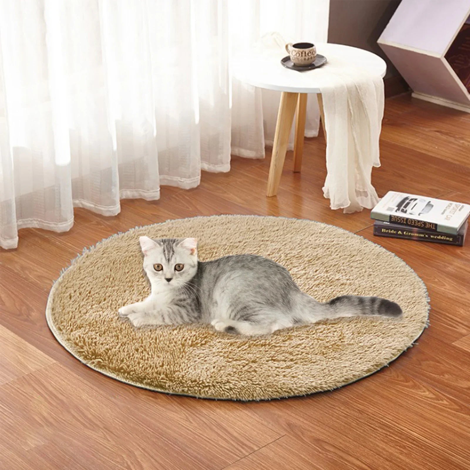 PawFolio Heated USB Pet Bed Mat for Cats and Dogs PawFolio