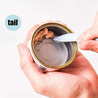 PawFolio 2 in 1 Pet Food Can Lid and Feeding Spoon Set
