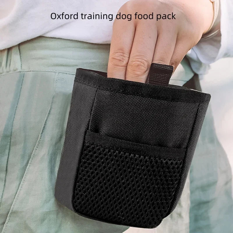 PawFolio Waterproof Outdoor Dog Training Treat Bag with Waist Storage