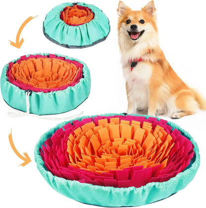 PawFolio Snuffle Mat Interactive Foraging Feeding Mat for Pets PawFolio