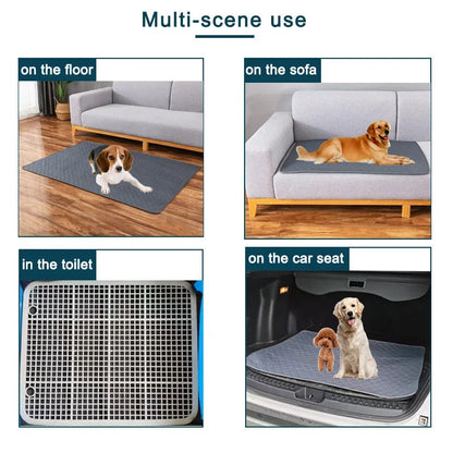 PawFolio Reusable Waterproof Dog Training and Pee Pad Mat