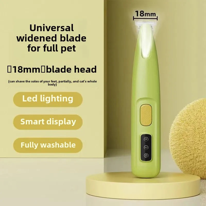 PawFolio LED Pet Paw Grooming Trimmer for Dogs PawFolio