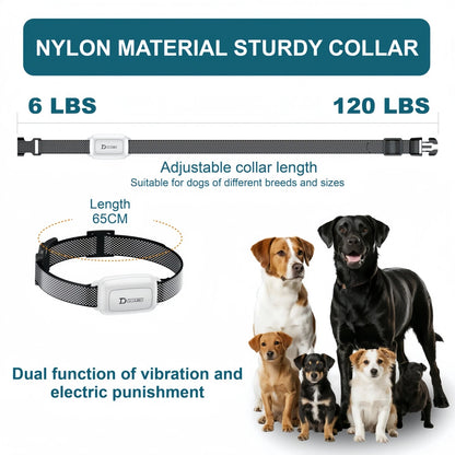 PawFolio Remote Control Dog Training Collar with Anti Bark Function PawFolio