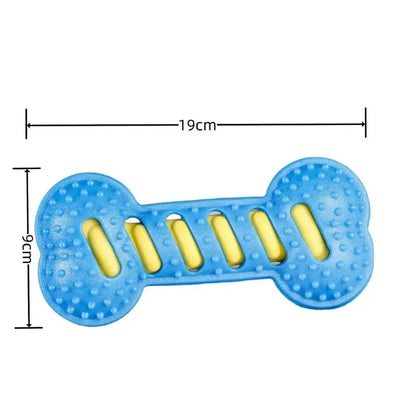 PawFolio Durable Rubber Chew Bone Toy for Dogs PawFolio