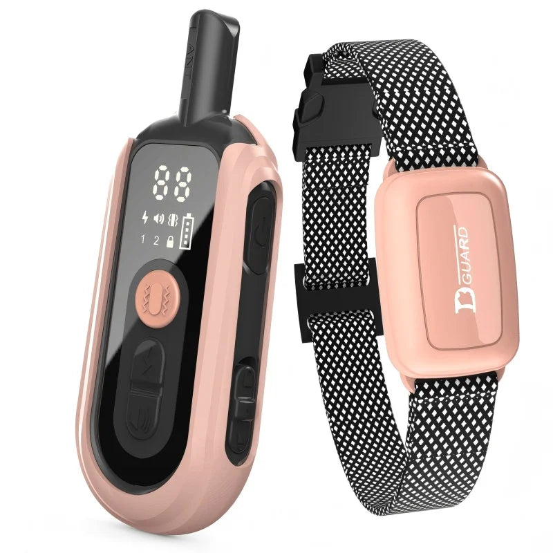 PawFolio Remote Control Dog Training Collar with Anti Bark Function PawFolio