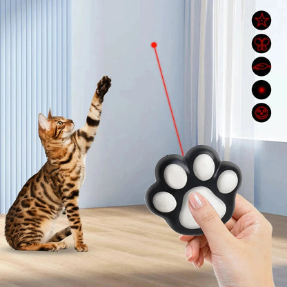PawFolio Rechargeable Interactive Laser Toy for Cats and Dogs PawFolio