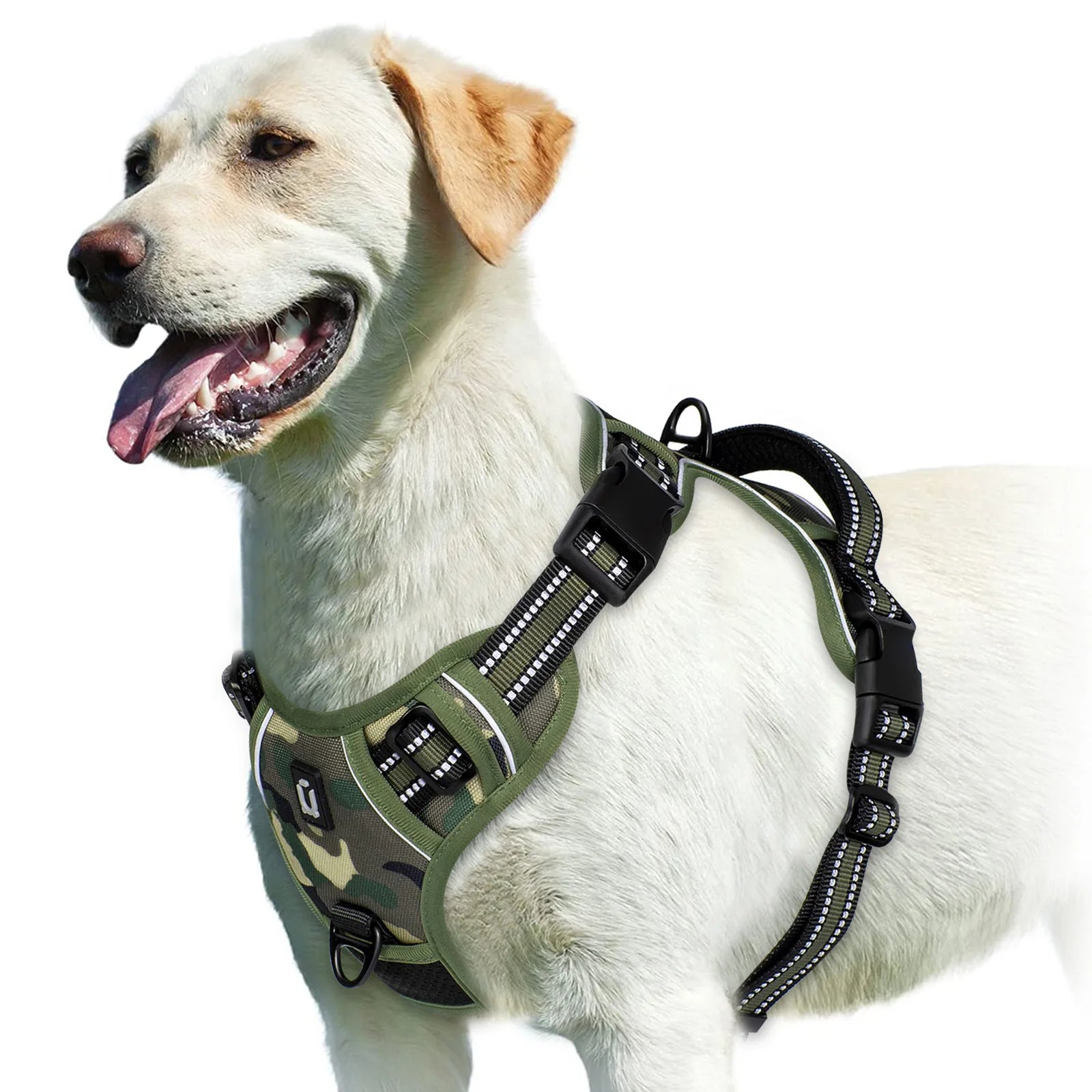 PawFolio No Pull Adjustable Dog Harness with Control Handle PawFolio