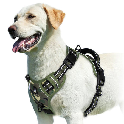 PawFolio No Pull Adjustable Dog Harness with Control Handle PawFolio